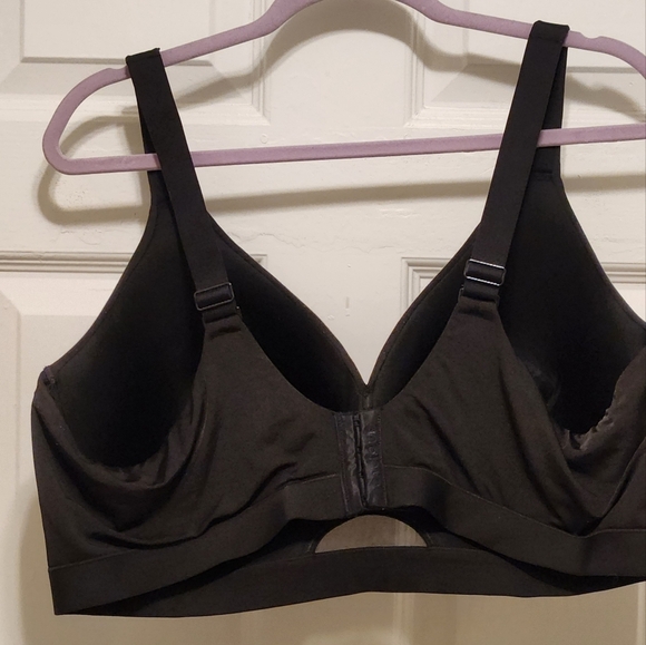CACIQUE 48D BLACK Women's Intimate Bra - Picture 2 of 7